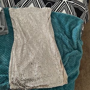 Mini sparkly dress